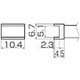 白光 こて先 トンネル 5.1mmX10.4mm T12-1002