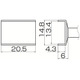 白光 こて先 トンネル 13.4mmX20.5mm T12-1009