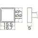 白光 こて先 クワッド 15.5mmX15.5mm T12-1207
