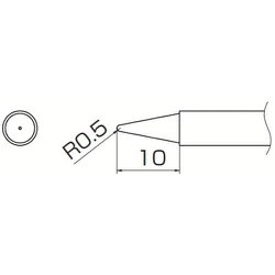 T13-B2 [白光 こて先 0.5B型]