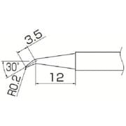 T13-J02 [白光 こて先 0.2J型]
