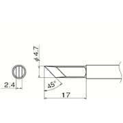 T13-KF [白光 こて先 KF型]