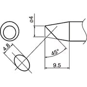 T33-SSBC4 [白光 こて先/SSBC4型]