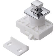 TLP-S-BB-CR [スガツネ工業 プッシュラッチ TLP-S型 PAT プッシュつまみ・台座 （140-012-390） 1個]