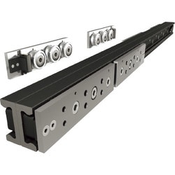 スガツネ工業 重量用リニアローラーレール TLQ型 （190-027-783） 1本 TLQ18-0530