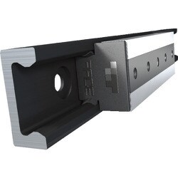 スガツネ工業 重量用リニアローラーレール TMRG18S型 （190-027-941） 1本 TMRG18S-1200