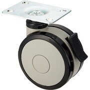 TSD-100P [スガツネ工業 キャスター TSD型 プレートタイプ ロック機構付 （200-130-431） 1個]