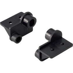 スガツネ工業 HG-JHM14型裏面付用受座 UKZ14型 ブラック （170-031-936） 1セット UKZ14-BL