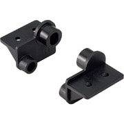 スガツネ工業 HG-JHM14型裏面付用受座 UKZ14型 ブラック (170-031-936) 1セット UKZ14-BL