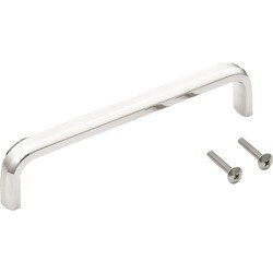 スガツネ工業 ステンレス鋼製ハンドル XL-CU型 （100-010-474） 1個 XL-CU180TT