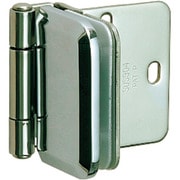 XL-GH03-48-8CR [スガツネ工業 ガラス蝶番 XL-GH03-48-8型 かぶせ扉用 （170-098-649） 1個]