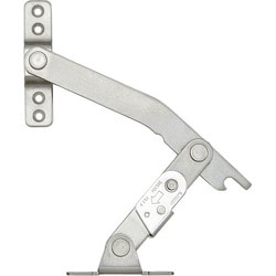 スガツネ工業 ステンレス鋼製ロック付重量扉用ステー YA-0812型 右用 （180-100-204） 1本 YA-0812R