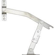 スガツネ工業 ステンレス鋼製ロック付重量扉用ステー YA-1216型 右用 （180-100-198） 1本 YA-1216R
