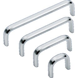 スガツネ工業 ステンレス鋼製ハンドル ZL-2001型 （100-011-003） 1個 ZL-2001-128