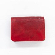 NA-609027 ポニーワックス パスケース 脱着式小銭入付き 赤