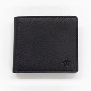 MU-965016 ディアスキン 二つ折り財布 黒