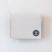 MU-5065119 ハイブリッド 二つ折り財布 白
