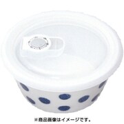 美濃焼 電子レンジ対応 密封パック Mサイズ ドット柄 3454-4050