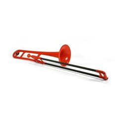 B♭テナートロンボーン プラスチック製 レッド PBONE1R/RED