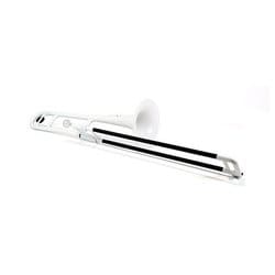 B♭テナートロンボーン プラスチック製 ホワイト PBONE1W/WHITE