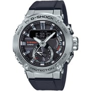 G-STEEL（Gスチール） Carbon Core Guard GST-B200 Bluetooth搭載ソーラー時計 シルバー/ブラック 樹脂バンド GST-B200-1AJF