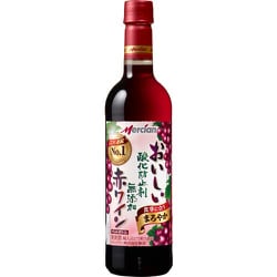 おいしい酸化防止剤無添加赤ワイン ペットボトル 720ml [赤ワイン]