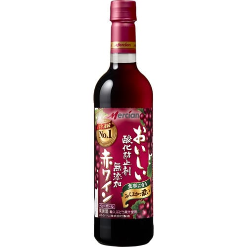 ヨドバシ.com - シャトー メルシャン Chateau Mercian おいしい酸化防止剤無添加赤ワイン ふくよか赤 ペットボトル