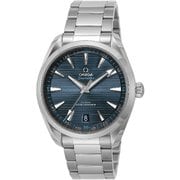 オメガ Seamaster Aqua Terra 150M コーアクシャル クロノメーター ブルー 並行輸入品 5年保証 220.10.41.21.03.001