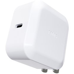 USB急速充電器 USB PD（パワーデリバリー）対応 最大出力A3A USB-C×1 分離型ACアダプター単体 ホワイト RK-UPS18W