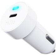 AC充電器 USB Type-C カーチャージャー単体 USB PD(パワーデリバリー)対応 ホワイト RK-UPC18W