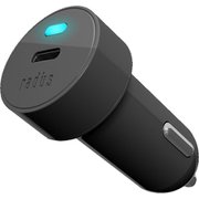 AC充電器 USB Type-C カーチャージャー単体 USB PD(パワーデリバリー)対応 ブラック RK-UPC18K