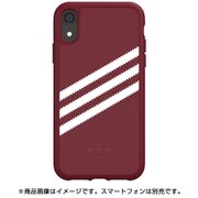 33281 [adidas OR Moulded case SUEDE SS19 for iPhone XR collegiate burgundy]