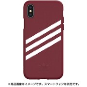 33282 [adidas OR Moulded Case SUEDE SS19 for iPhone X/Xs collegiate burgundy]