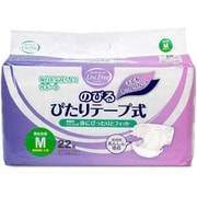 ユニフリー 介護用 のびる ぴたり テープ式おむつ M 22枚 [介護用紙おむつ]