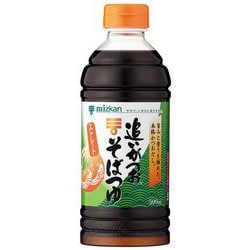 季節限定 ミツカン 追いがつお そばつゆストレート 500mL