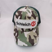 シュライヒ ロゴメッシュキャップ グリーンカモ F 56-60cm