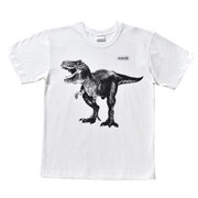 シュライヒ T-REXビッグプリントTシャツ ホワイト 130