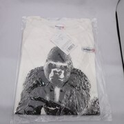 シュライヒ ゴリラビッグプリントTシャツ ホワイト 150