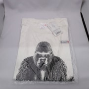 シュライヒ ゴリラビッグプリントTシャツ ホワイト M