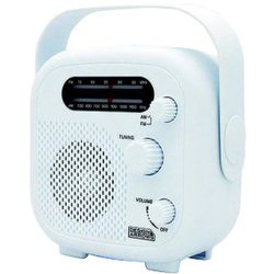 シャワーラジオ ホワイト SHR02WH