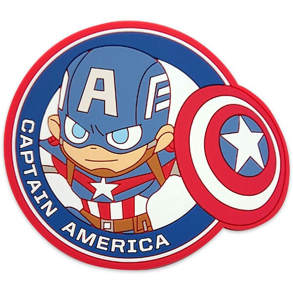 Marvel Ig 25 ラバーコースター アメリカ キャラクターグッズ キャプテン 毎日激安特売で 営業中です
