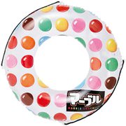 PM19-DS100 [うきわ 100cm マーブル おやつマーケット]