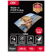 パウチフィル100ミクロン100枚 写真L判サイズ YP95135Z