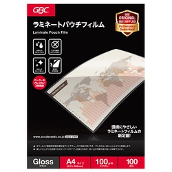パウチフィル100ミクロン100枚入り A4サイズ YP100A4Z