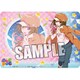 キャラクター万能ラバーマット 物語 シリーズ ぷくぷく 千石 撫子 [トレーディングカード用品]