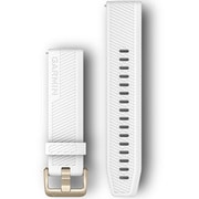 010-12927-01 [QuckReleaseバンド 20mm Logo Light Gold White シリコン製]