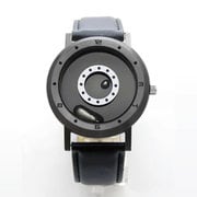 液体金属ウォッチ LM WATCH BK/BK/LEATHER