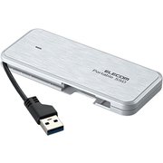 ポータブルSSD ケーブル収納型 USB3.1(Gen1)対応 480GB ホワイト PS4対応 ESD-EC0480GWH