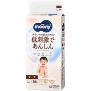 ムーニー 低刺激であんしん L 38枚 [紙おむつ テープタイプ]