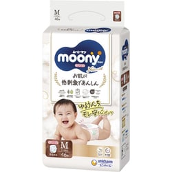 ムーニーマンナチュラル　ゆるうんちモレ安心パンツ M 46枚 [紙おむつ パンツタイプ]